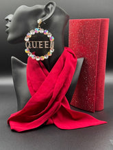 Queen's Radiance Crystal Earrings